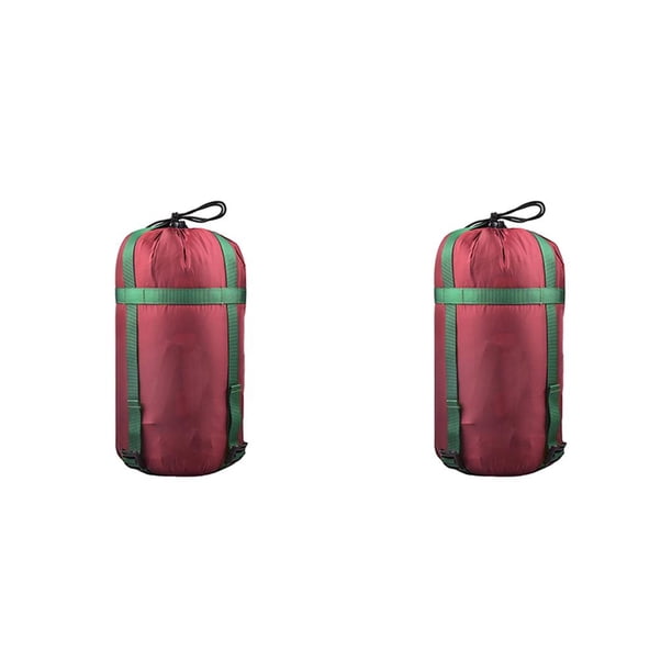 Yuarrent Bolsa de compresión Hebilla ajustable ligera Saco de cosas a prueba de desgarros Textura interna para acampar al aire libre Naranja Type2 NO2 Yuarrent CBP234914