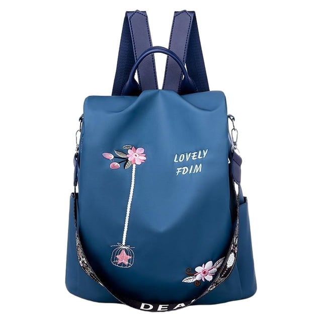 Monedero de viaje Sunnimix Paquete de hombro transparente Azul