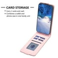 thumbnail image 4 of Flip Wallet Case for Samsung Galaxy S23 Ultra, PU Leather Magnetic Snap Folio Cover with Card Holder, Kickstand Function - TPU Shockproof Durable Protective Phone Case for S23 Ultra, Pink, 4 of 7