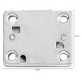 thumbnail image 4 of Btafrte Hardware Acero Cajón Cerradura Escritorio Armario Muebles Armario Armario Con 2 Llaves, 4 of 8