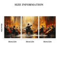 thumbnail image 3 of Ullo0ord Classical Music Wall Art - Abstract Orchestra Paintings, Classical Instruments, Music Room Wall Deco Canvas Painting Posters And Prints Wall Art Pictures for Living Room 12x16x3pcs, 3 of 6