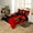 Black Gold Red, variant on Valentine'S Day Couple Duvet Cover Queen,King And Queen Crown Bedding Set For Adults Women Men,Black Grey His Hers Comforter Cover Lover Romantic Quilt Cover For Husband Wife(No Comforter)