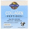 Garden of Life Grass Fed Collagen Peptides, Unflavored, 10 Packets, 0.70 oz (20 g) Each