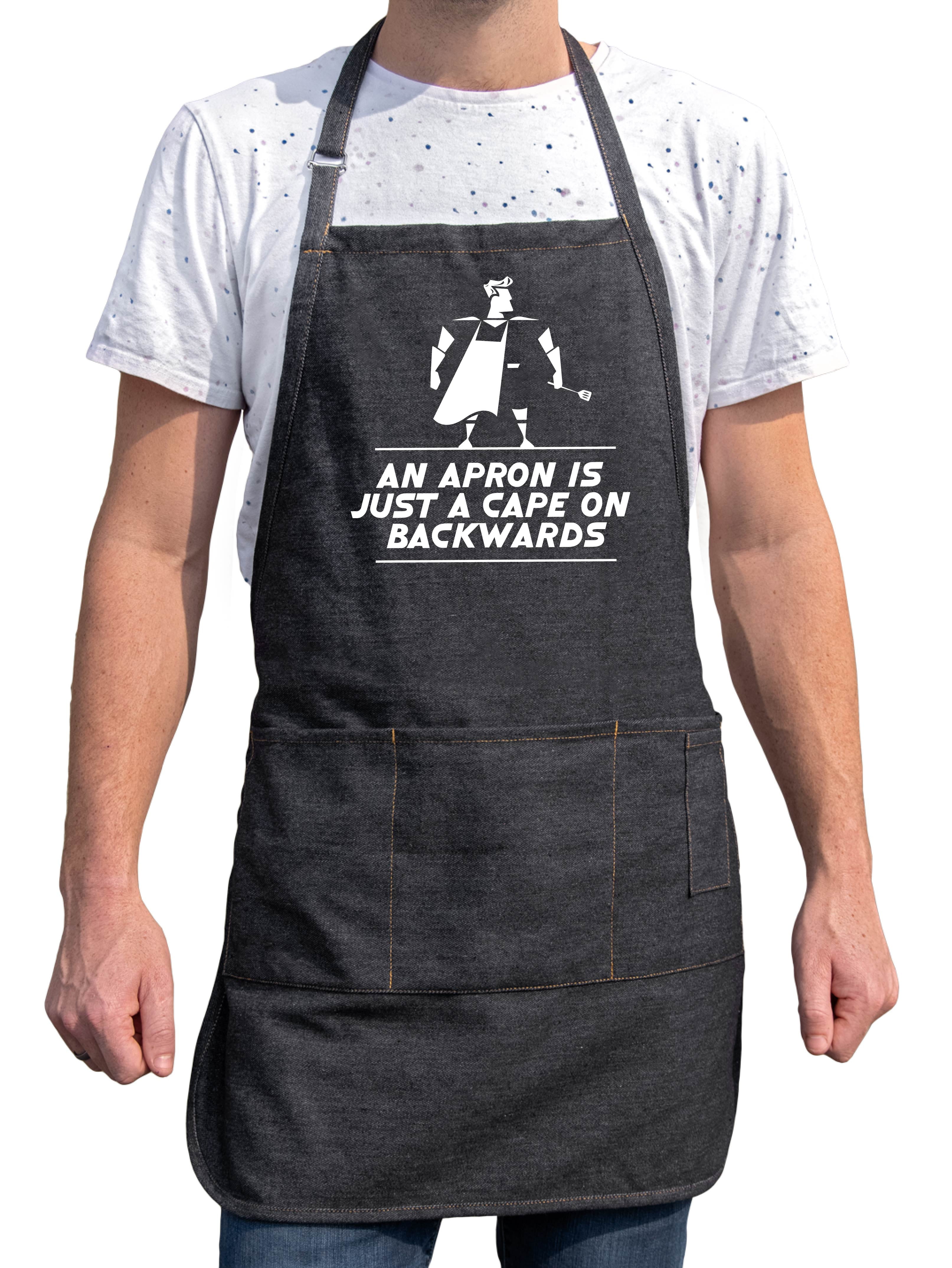 Chef Apron, Custom Apron, Personalized Apron Go Ask Your Mom