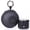 Black, variant on EWA Travel Case Packed, A106 Pro Portable Bluetooth Speaker with Custom Bass Radiator, Brief Design, IP67 Waterproof, Perfect Mini Speaker for Shower, Room, Bike, Car (Black)
