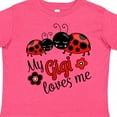 thumbnail image 4 of Inktastic My Gigi Loves Me with Cute Ladybugs Boys or Girls Toddler T-Shirt, 4 of 5