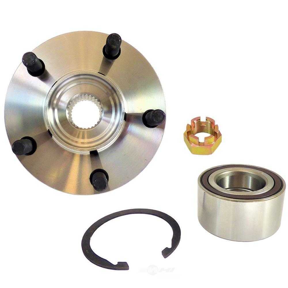 ACDelco 51881SK Front Wheel Bearing and Hub Assembly Repair Kit