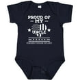 thumbnail image 3 of Inktastic Military Uncle Red Friday Boys or Girls Baby Bodysuit, 3 of 5