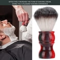thumbnail image 3 of Pongnas Brocha de Afeitar para Hombres, brocha de Afeitar Profesional para Barba Brocha de Limpieza del Vello Facial para peluquería Salon Home EOTVIA NO, 3 of 6