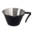 thumbnail image 1 of Taza medidora de espresso de 100 ml con asa Taza medidora de espresso Acero inoxidable duradero Negro, 1 of 8