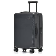 Wonder Florence 20 Carry On Hardside with 360 Degree Spinner Luggage, Black