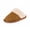 Tan, variant on Women's Carefree Scuff Faux Fur Lined Cozy Slippers, Tan, Size 7