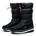 thumbnail image 2 of Women's Boots Winter Solid Color Thick Soled Protective On Boots, 2 of 9