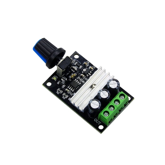Methold Controlador de velocidad Mini Módulo ajustable de ajuste alto Atenuador Interruptor de control de electrónica inteligente Reparación de piezas Electrónica miscelánea