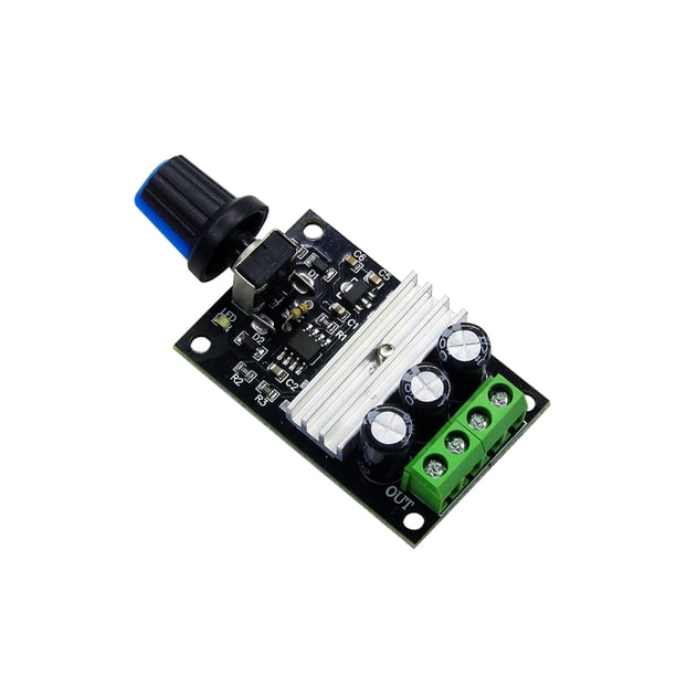 Bearachild Controlador de velocidad Mini Módulo ajustable de ajuste alto Atenuador Interruptor de control de electrónica inteligente Reparación Electrónica miscelánea
