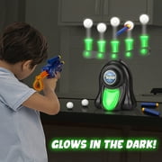 Huge Wave Shooting Games Toys for Boys 4-12 Years, Hover Floating Shooting Target Foam Dart, with 12 Soft Balls, Indoor & Outdoor Christmas Birthday Gifts for Kids