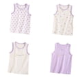 thumbnail image 3 of Nmmacb Kids Vest Top for Girls Sleeveless Undershirts Toddler Summer Cotton Vest Top Slim Bottoming Fit Top for 3-8T, 3 of 9