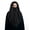 Black, variant on VZQI Long Curly Wig and Beard Set for Adults, Wizard Santa Costume Wig for Halloween Cosplay Party