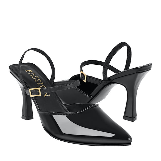 TACONES DAMA PASSION INDRA CHAROL NEGRO