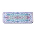 thumbnail image 1 of Mandala Computer Mouse Pad, Medallion Design Floral Patterns and Leaves Boho Hippie Style Prints, Rectangle Non-Slip Rubber Mousepad Large, 31" x 12" Gaming Size, Turquoise Purple, by Ambesonne, 1 of 2