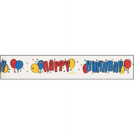 42' Crepe Streamer Roll, Balloon Party