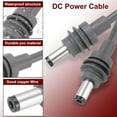 thumbnail image 3 of 7FT DC Power Fast Charging Cable 100W,5.5mmx2.1mm /20V 5A Power Cord (Grey), 3 of 6
