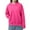 Hot Pink, variant on Girls Solid Color Pullover Hoodie Casual Soft Sweatshirt for Kids Athletic Comfort Wear, Girl Sweatshirt Top(Pink,5-6Years)