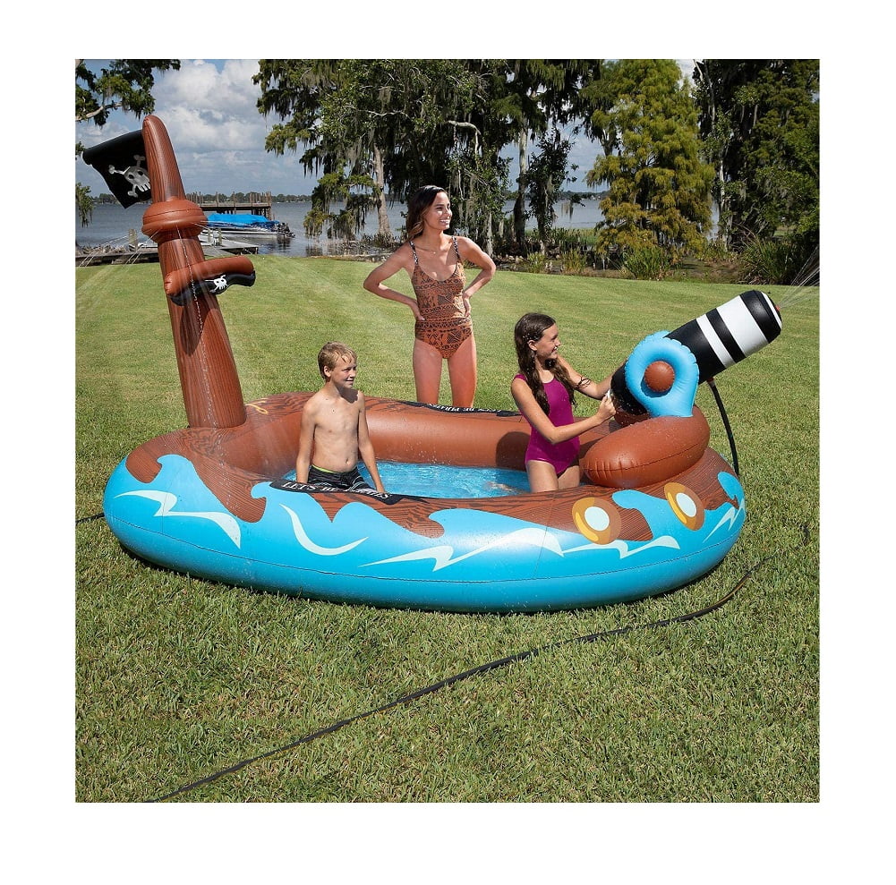 pirate ship inflatable pool