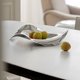 thumbnail image 4 of Frutero ondulado de diseño brillante, bandeja moderna for servir aperitivos, decoración de mesa for cocina y sala de estar., 4 of 12
