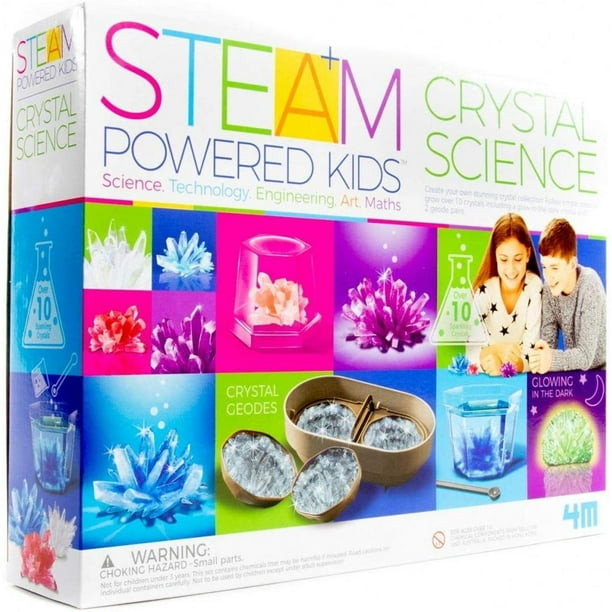 4m Deluxe Crystal Growing Combo Steam Science Kit Walmart Com Walmart Com