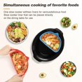 thumbnail image 3 of Mistaha Slow Cooker Liners, 2 Pack Divider Silicone Liners for 6 QT Oval Pot, Reusable, 3 of 8
