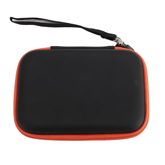 Handheld Game Console Case, Handheld Game Console Carrying Case Shock Proof Smooth Zipper Large Capacity Mesh Bag Hard Nylon EVA  For R36S