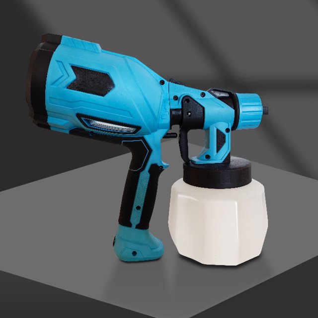 Pistola Pulverizadora Eléctrica 580W 1000ml Pistola de pulverización eléctrica Máquina de pulverización de pintura para techo de pintura (B) Wdftyju Libre de BPA