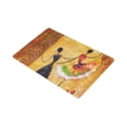 thumbnail image 2 of MKHERT Modern Spanish Dance Dancing Girls Oil Painting Doormat Rug Home Decor Floor Mat Bath Mat 30x18 inch, 2 of 3
