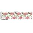 thumbnail image 3 of Ambesonne Spring Fabric by the Yard Upholstery, Butterflies on Flowers Art, 1 Yard, Pastel Pink Multicolor, 3 of 5