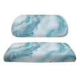 thumbnail image 6 of Garronmavis Blue Marble Golf Cart Seat Covers for Women Men Easy to Install and Clean Split Backrest Front Seat Cover Summer Accessiores for Interior Sun Protection, 6 of 6