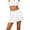 White, variant on RUTAYY Women Exposure Bottoming Sports Skirt Quick Drying Sports Tennis Skirt Solid Color Casual Travel Skirts