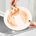 thumbnail image 5 of 3PCS Dish Cleaning Sponge Scrubs Dish Pad for Wash Dish for Non-Stick & Delicate Cookware Repeating Sun Pattern, 5 of 7