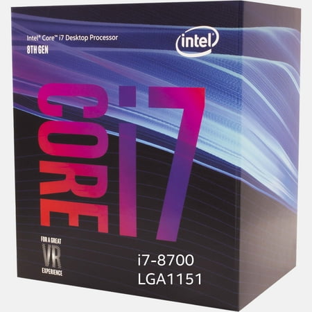Intel Core i7-8700 3.2 GHz 6-Core LGA 1151 Processor - (The Best Intel Processor For Gaming 2019)