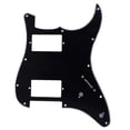 thumbnail image 1 of 2 capas guitarra Pick Guard Scratch Plate Strade Fareast Limited negro 2 piezas, 1 of 7