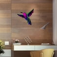 thumbnail image 4 of Decoración del Jardín Baoblaze Escultura decorativa de colibrí Pared del arte del colibrí, 4 of 8