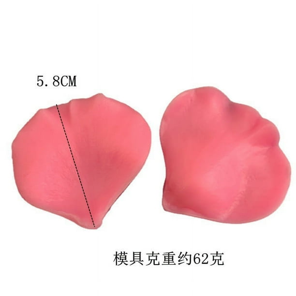 Juego de moldes de flores de hojas de silicona para pastel de chocolate dulce | Moldes de clip positivo negativo | Prensa de orquídeas anémona rosa | DIY Fondant Sugar Craft | Antiadherente de fácil