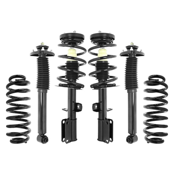 For BMW X5 2000-2006 Front Rear Shock Strut Spring Set - BuyAutoParts