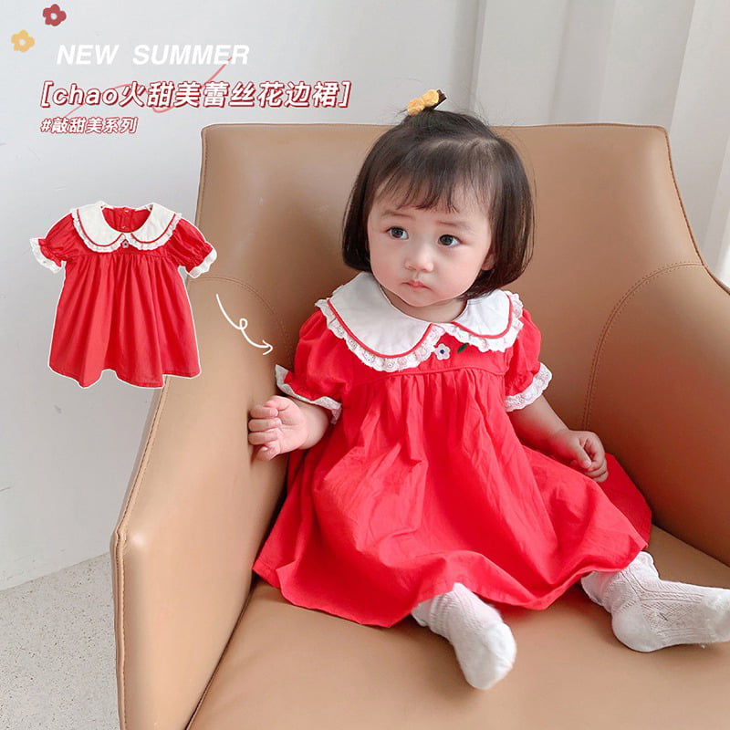 Baby Toddler Girls Dress Kids Holiday Rabbit Bandage Suit Mini Dresses 0-3 Years 