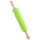 thumbnail image 1 of Rodillo de silicona antiadherente Worallymy barra con mango de madera herramienta para hornear pasteles utensilios para hornear utensilios de cocina Worallymy JD735801952, 1 of 7