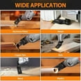 thumbnail image 6 of 110 Pcs Multi Tool Blades Kits, Tianium Oscillating Saw Blades Sharpner for Wood, Plastic, Metal, Universal Quick-Replace Cuchilllas para Multitool Fit Dewalt, Rubi, Milwaukee, Rockwell, Craftsman, 6 of 7