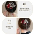 thumbnail image 2 of KAKOWELY Pinza para el cabello con borlas y perlas, pasador tradicional para peinar el cabello, accesorio para el cabello para mujer, 2 of 4