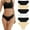 6 Pack D, variant on Loritta 12 Pack Seamless Underwear for Women No Show Bikini Panties Stretch Silky Invisible Hipster