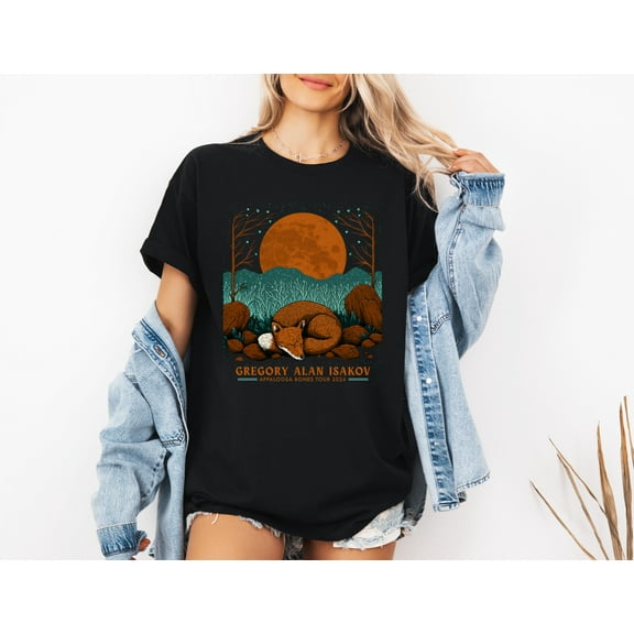 Gregory Alan Isakov Weatherman Tour Folk Music Unisex T-Shirt