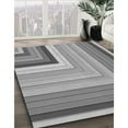 thumbnail image 2 of Ahgly Company Indoor Rectangle Patterned Smokey Gray Area Rugs, 5' x 8', 2 of 6